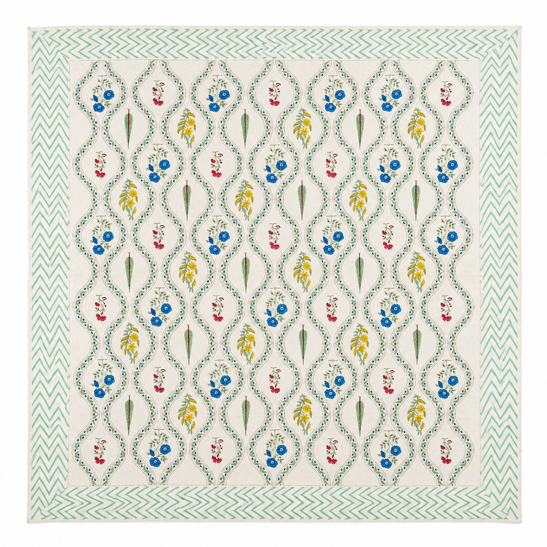 Wild bloom Throw ~ Blanc