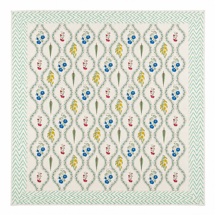Wild bloom Throw ~ Blanc