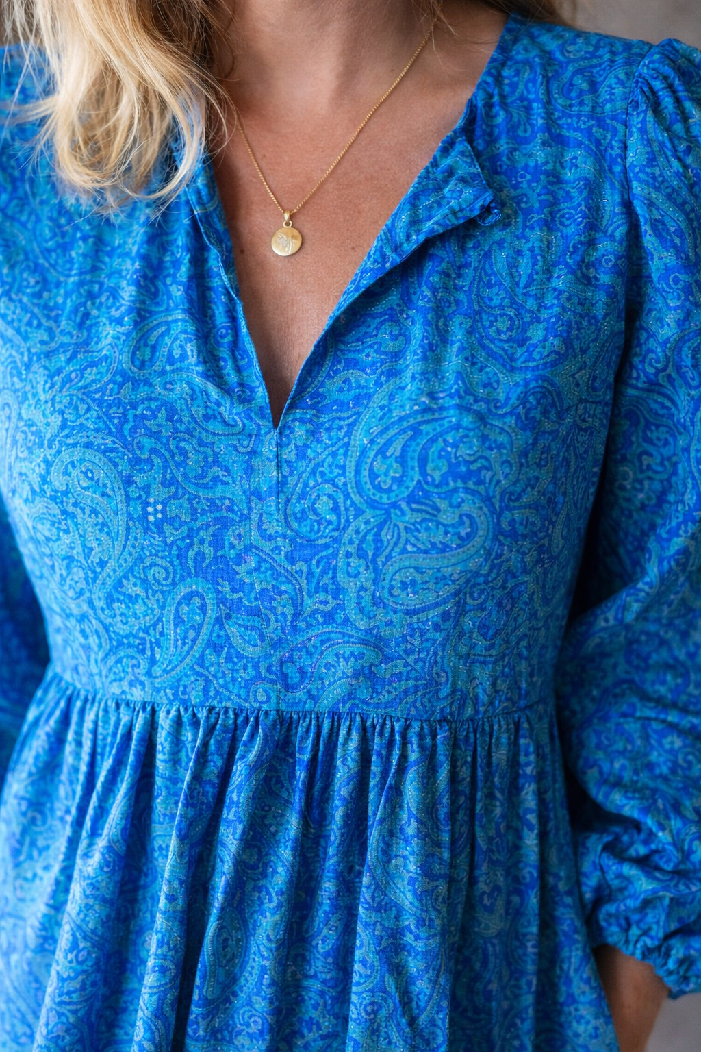 Magnolia dress ~ Ocean
