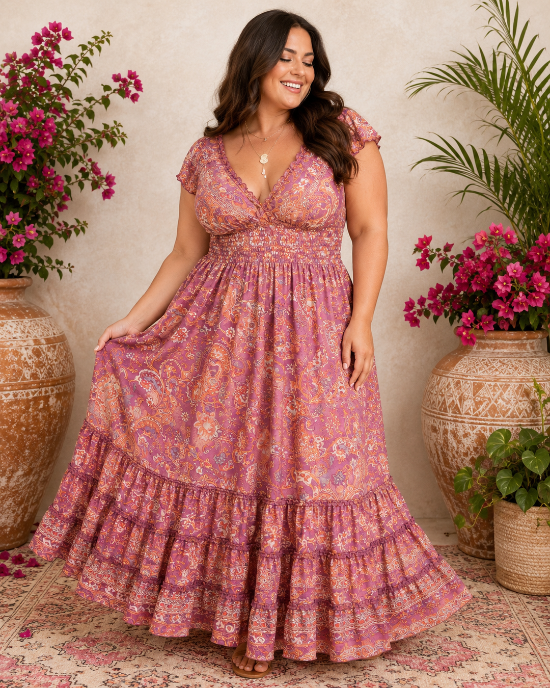 Dulcie Dress ~ Musk