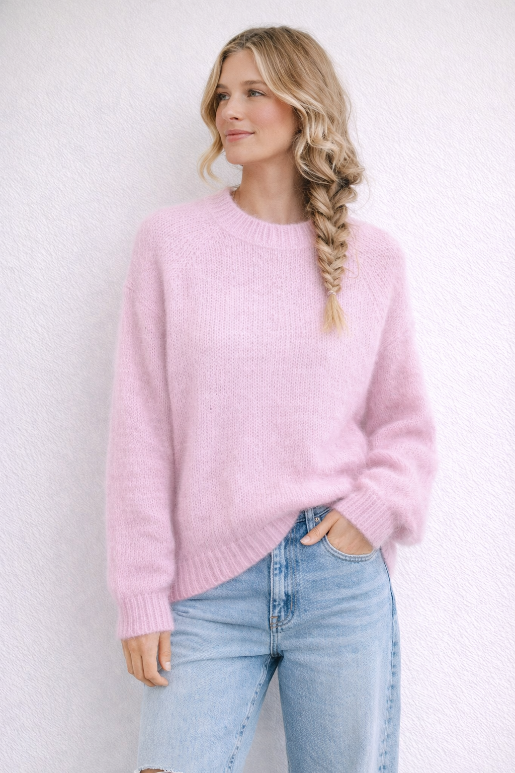 Mohair knit - Marshmallow