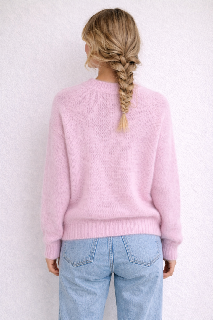 Mohair knit - Marshmallow