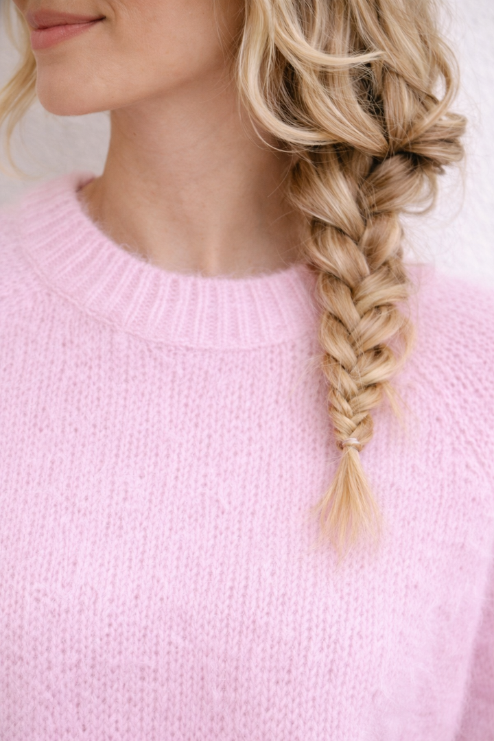 Mohair knit - Marshmallow