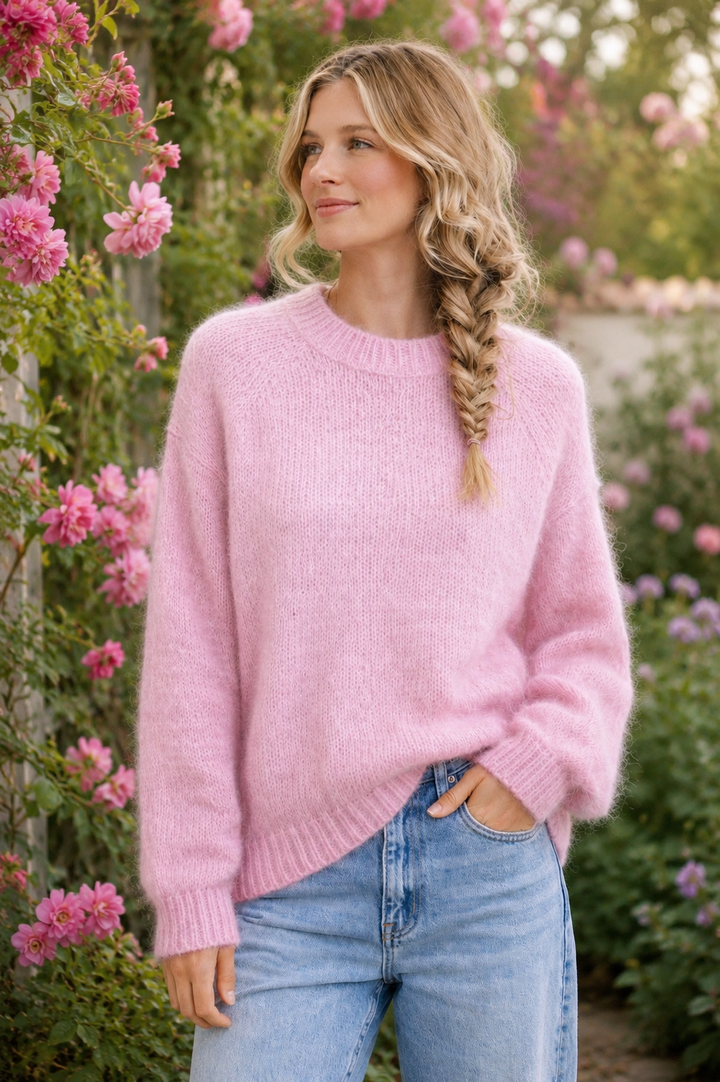 Mohair knit - Marshmallow