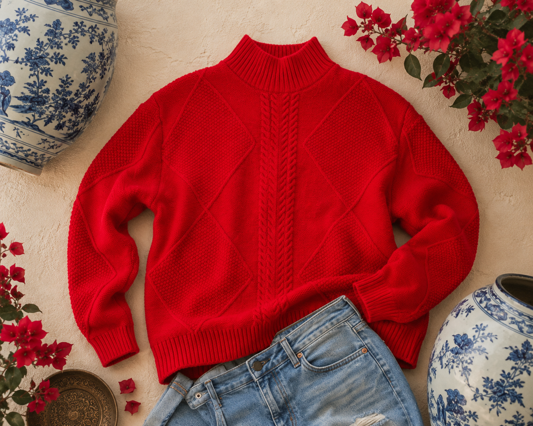 Lovers Lane Cable knit