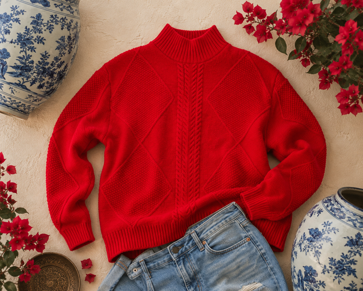 Lovers Lane Cable knit