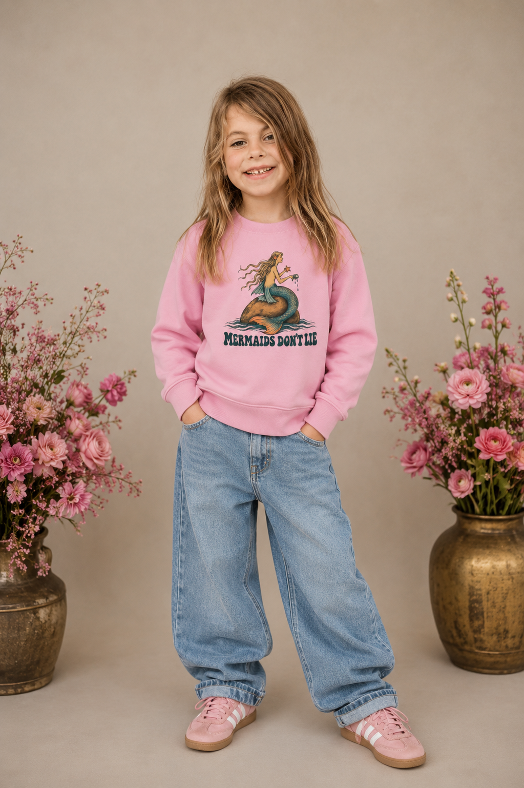Kids crew neck sweatshirt