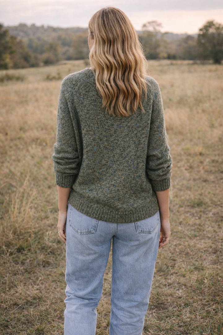 Mohair knit - Clover