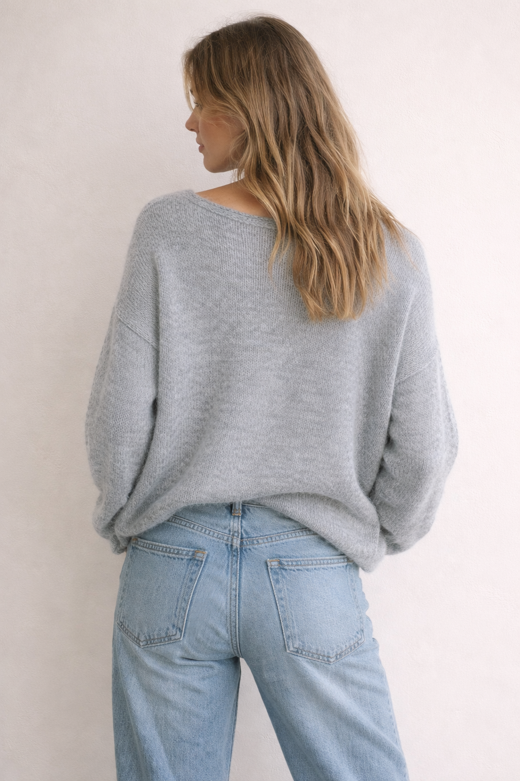 Fireside knit ~ Grey
