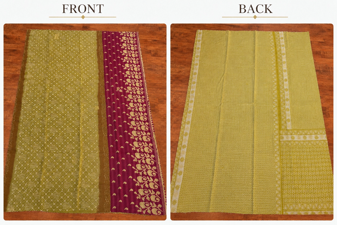 Vintage Indian Kantha Quilt – Single