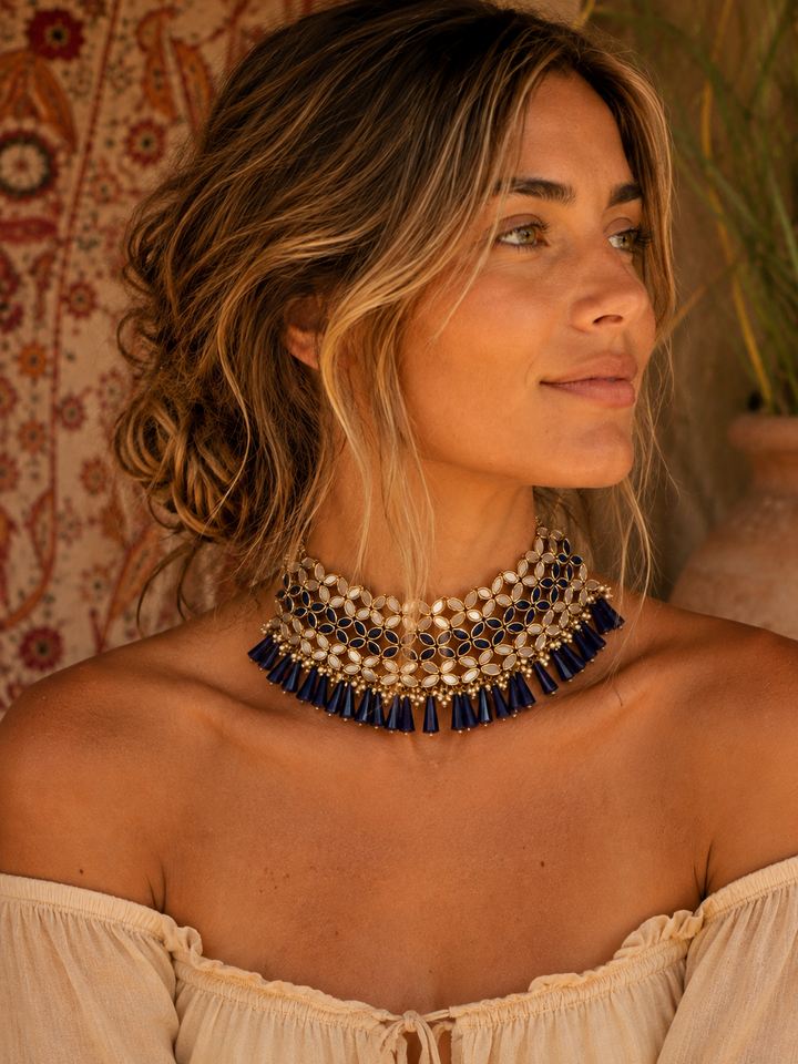Indigo Moon Choker