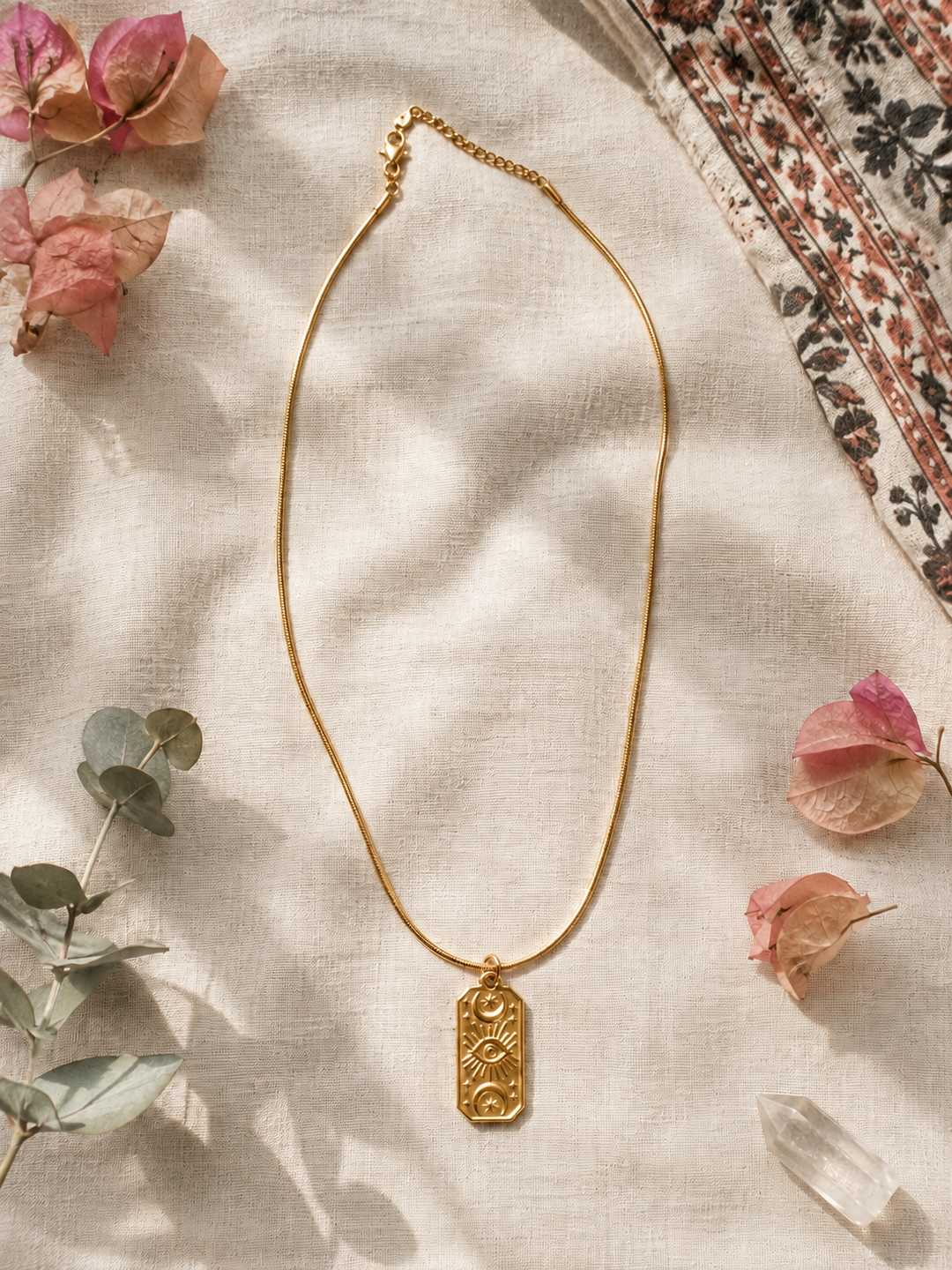 Golden Oracle Necklace