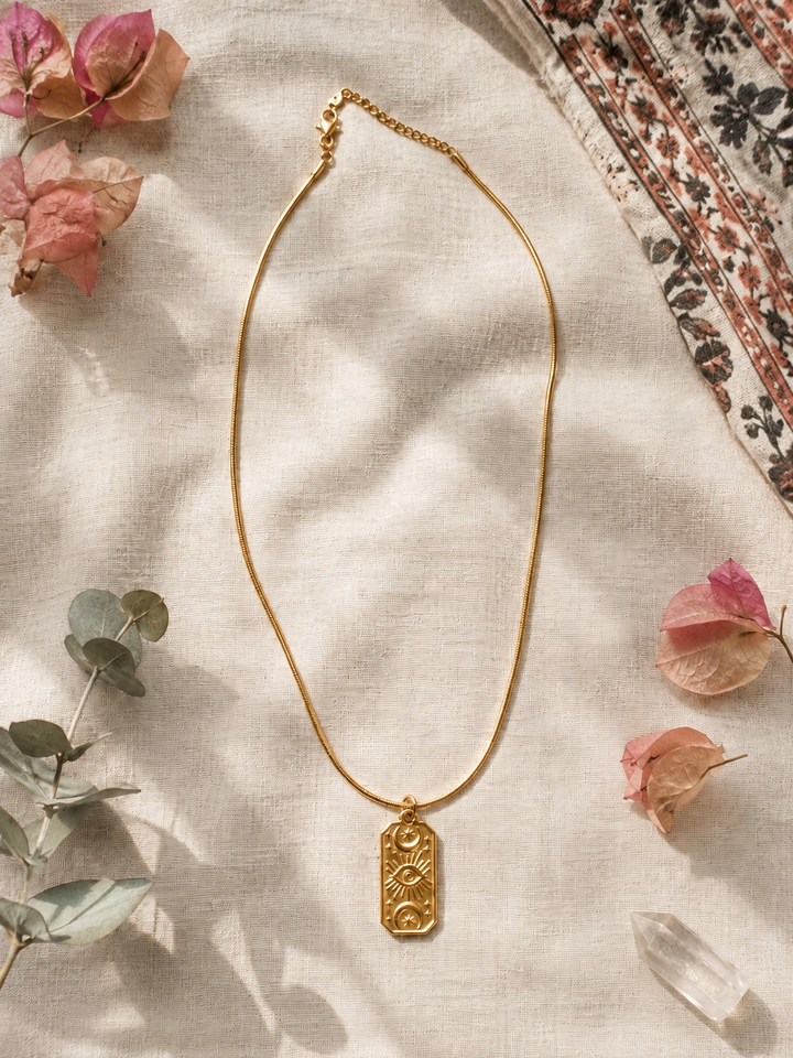 Golden Oracle Necklace