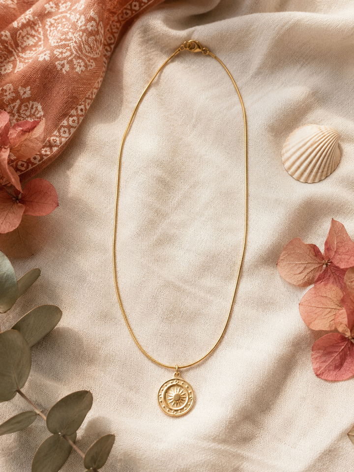 Golden Solstice Necklace