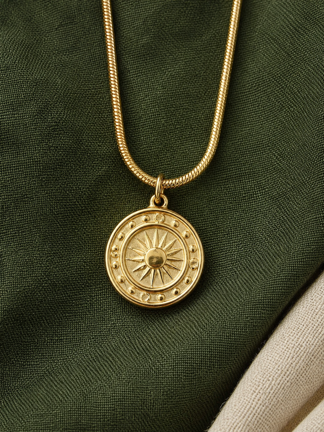 Golden Solstice Necklace