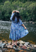 Load image into Gallery viewer, Sunflower Dress ~ Blue
