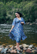 Load image into Gallery viewer, Sunflower Dress ~ Blue
