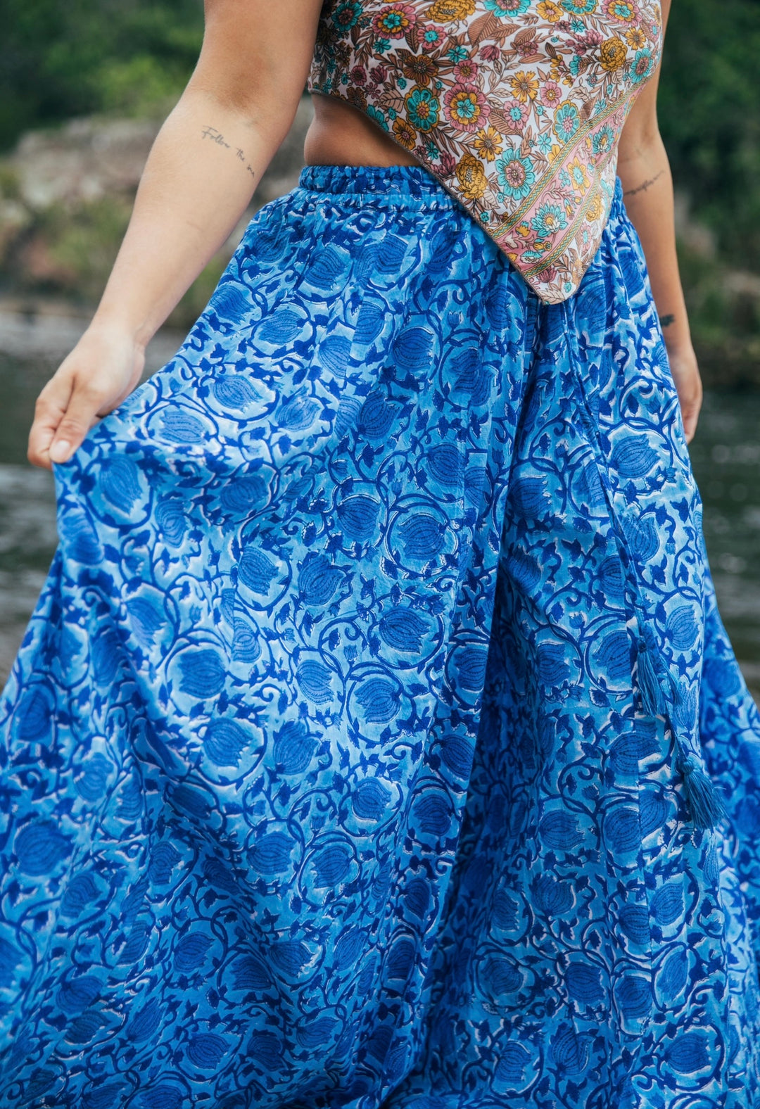 Joni Pants ~ Corn Flower Blue