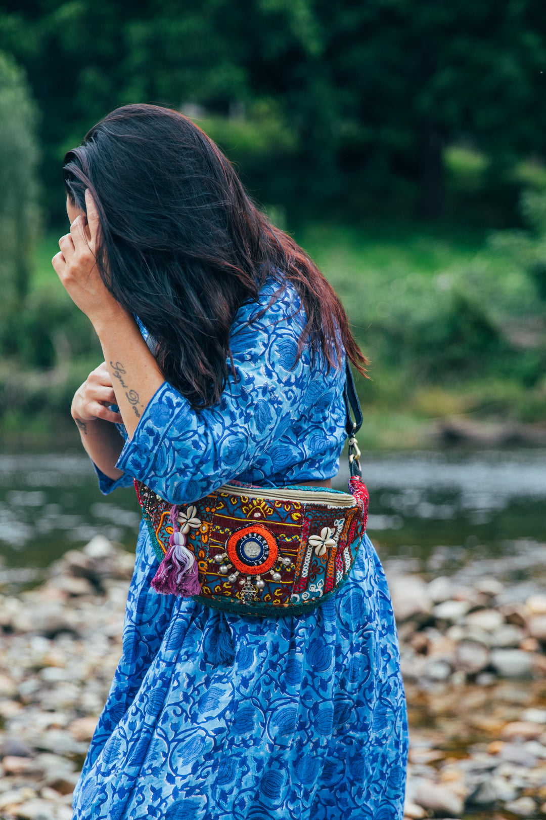 Sienna Sister Dress ~ cornflower blue