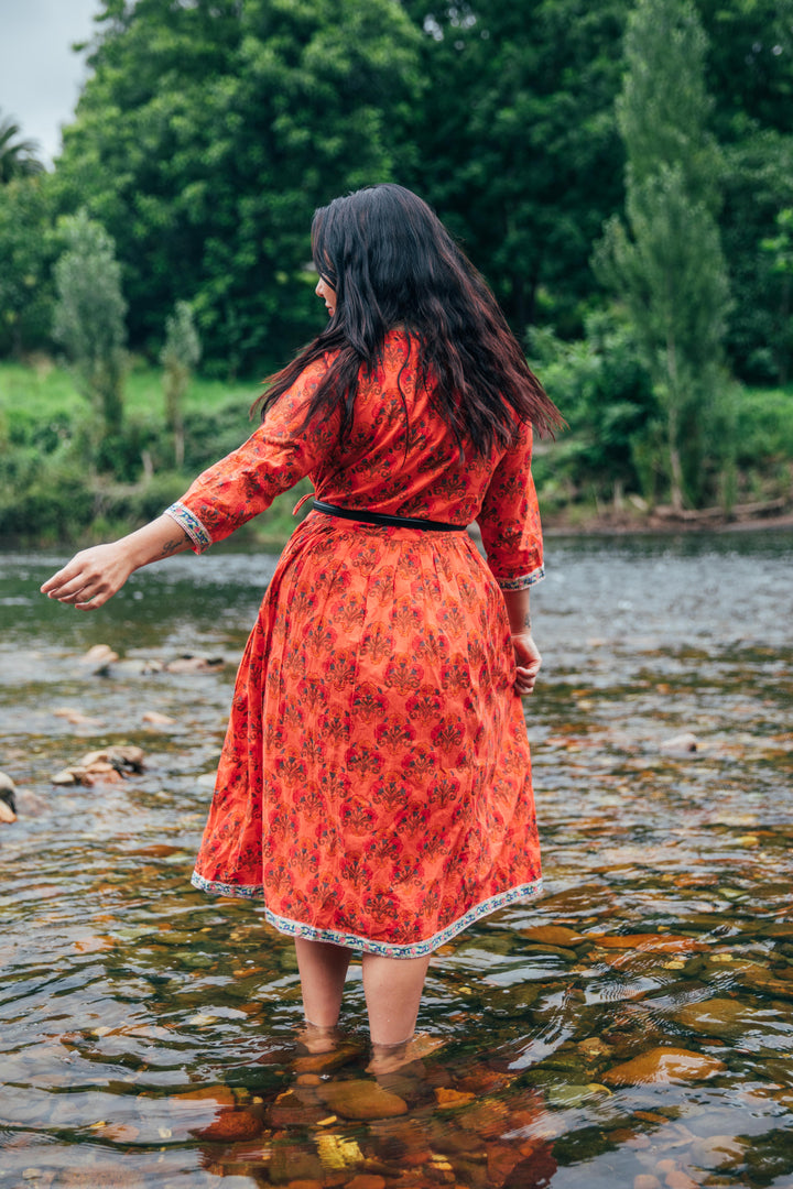 Sienna Sister Dress ~ sunset