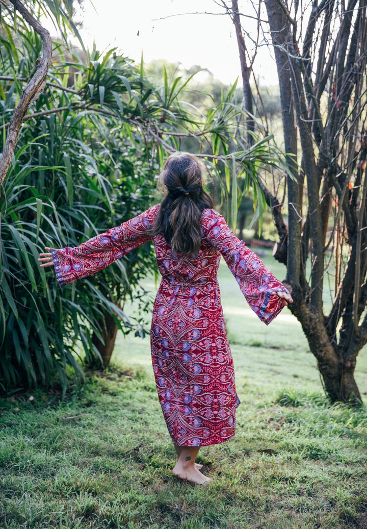 Fuchsia Dress ~ Plum