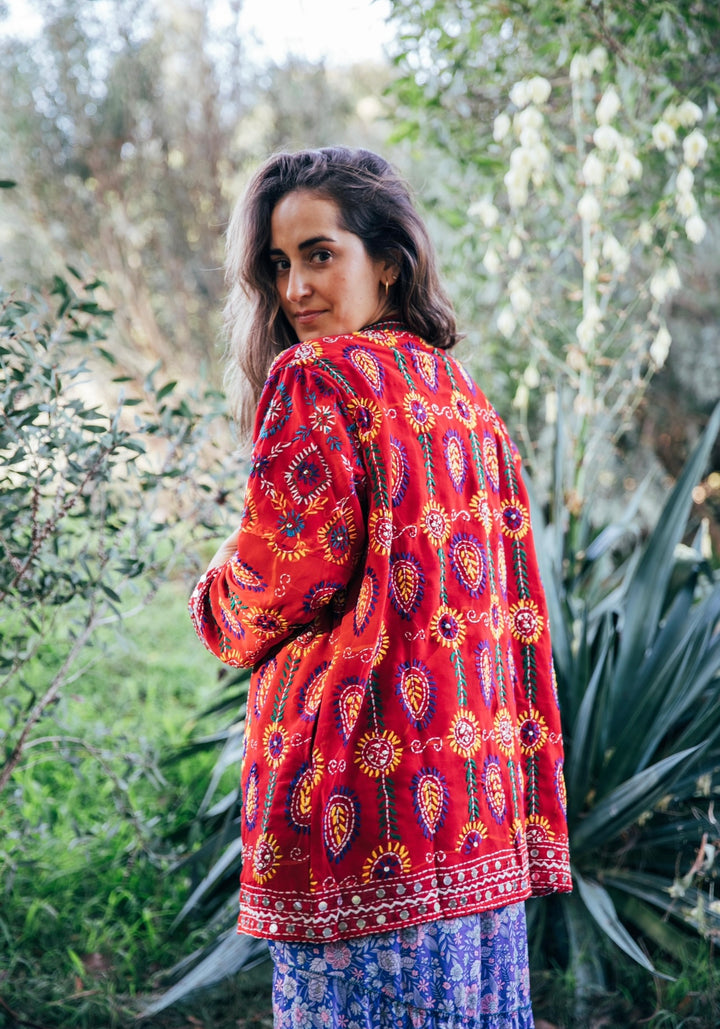 Lassanai Jacket ~ Red