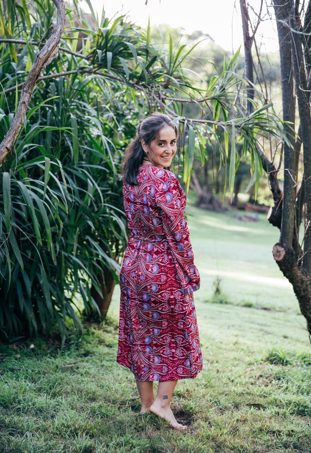 Fuchsia Dress ~ Plum