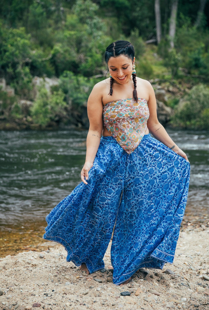 Joni Pants ~ Corn Flower Blue