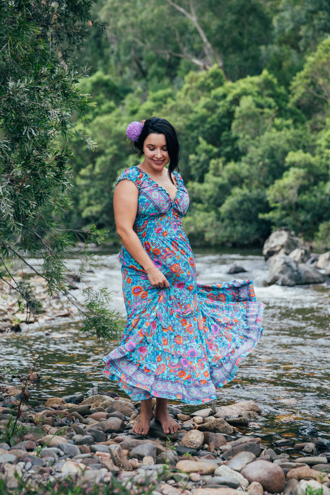 Dulcie Dress ~ Turquoise