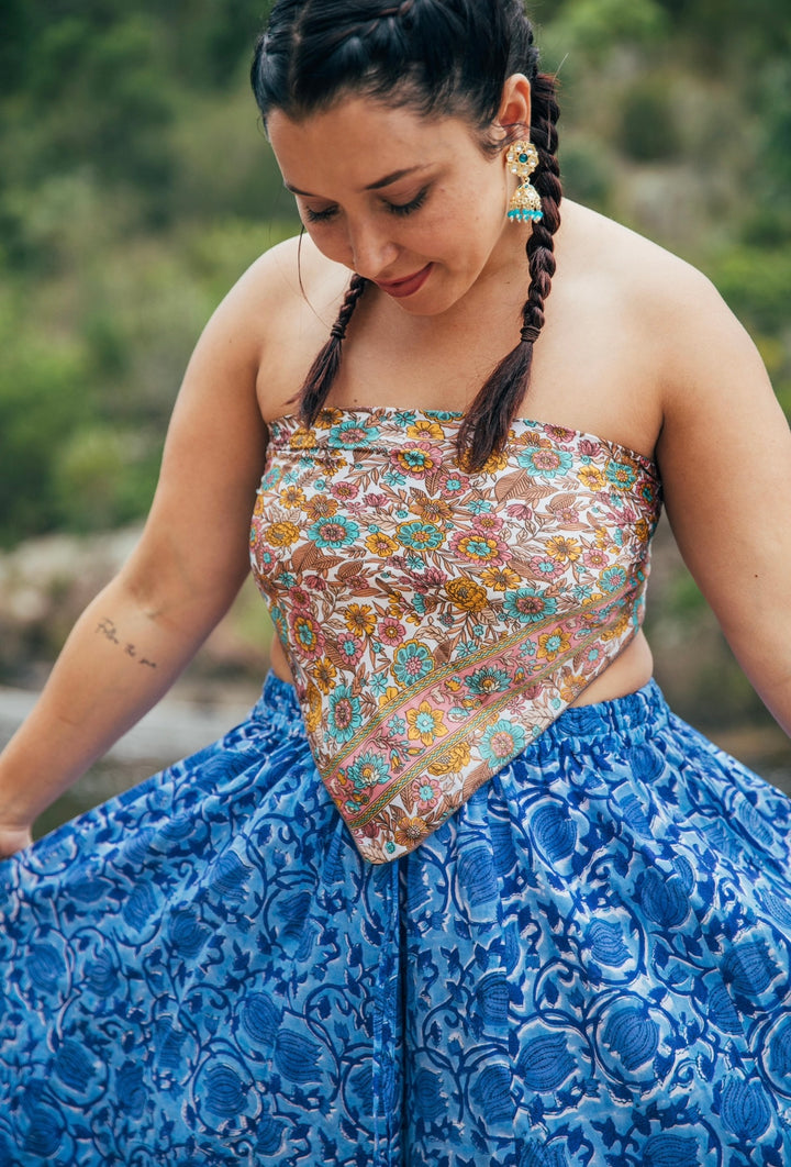 Joni Pants ~ Corn Flower Blue