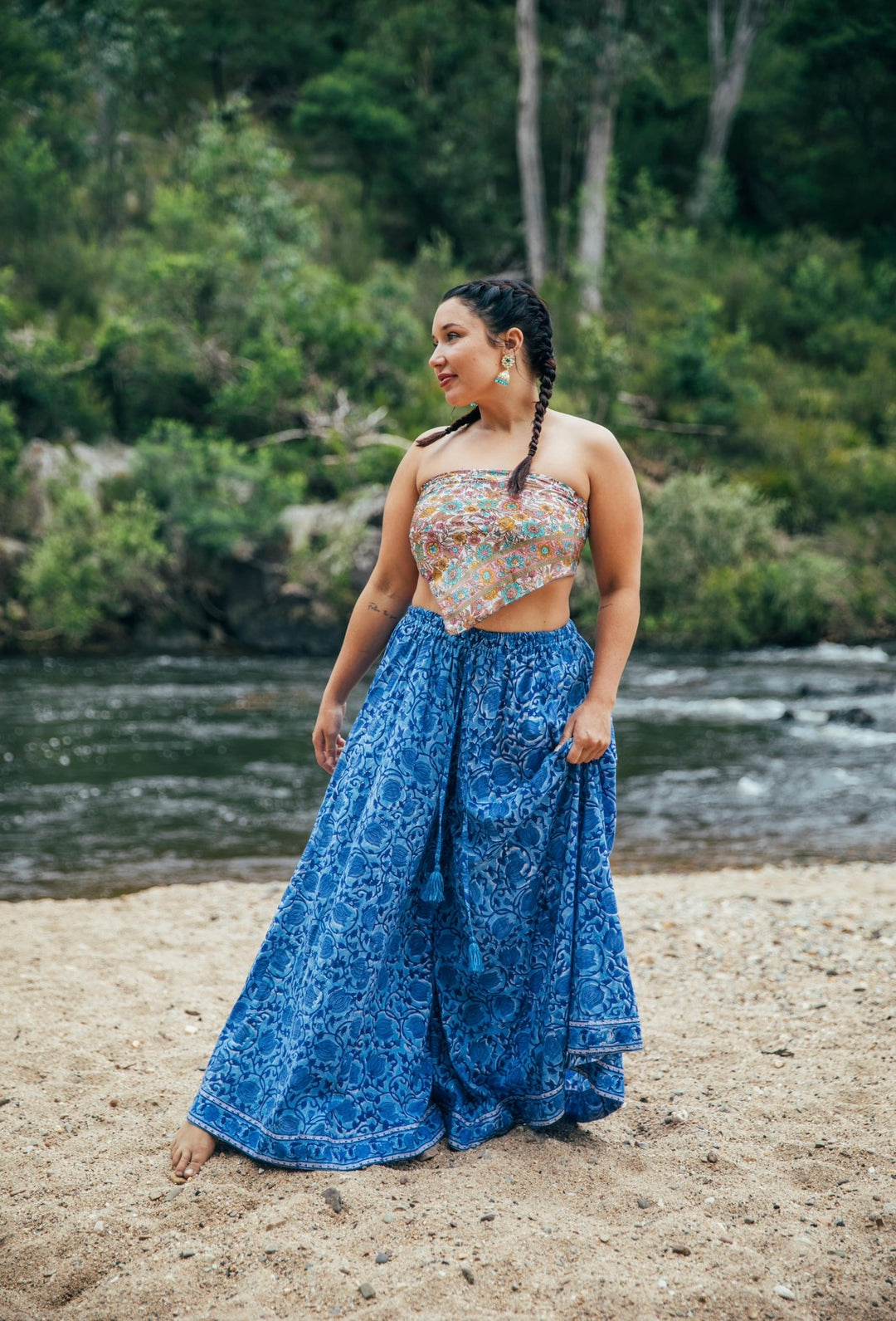 Joni Pants ~ Corn Flower Blue