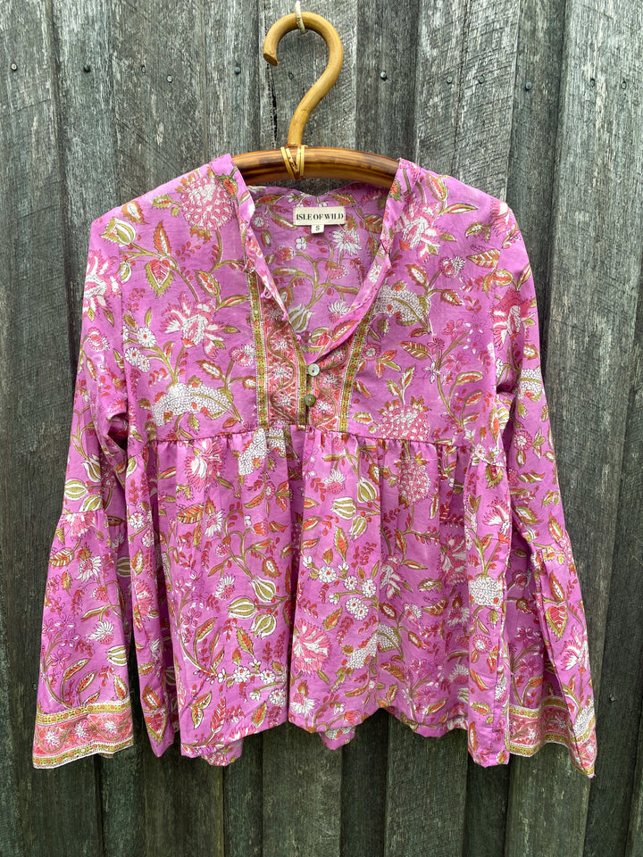 Jasmine Blouse ~ Pink