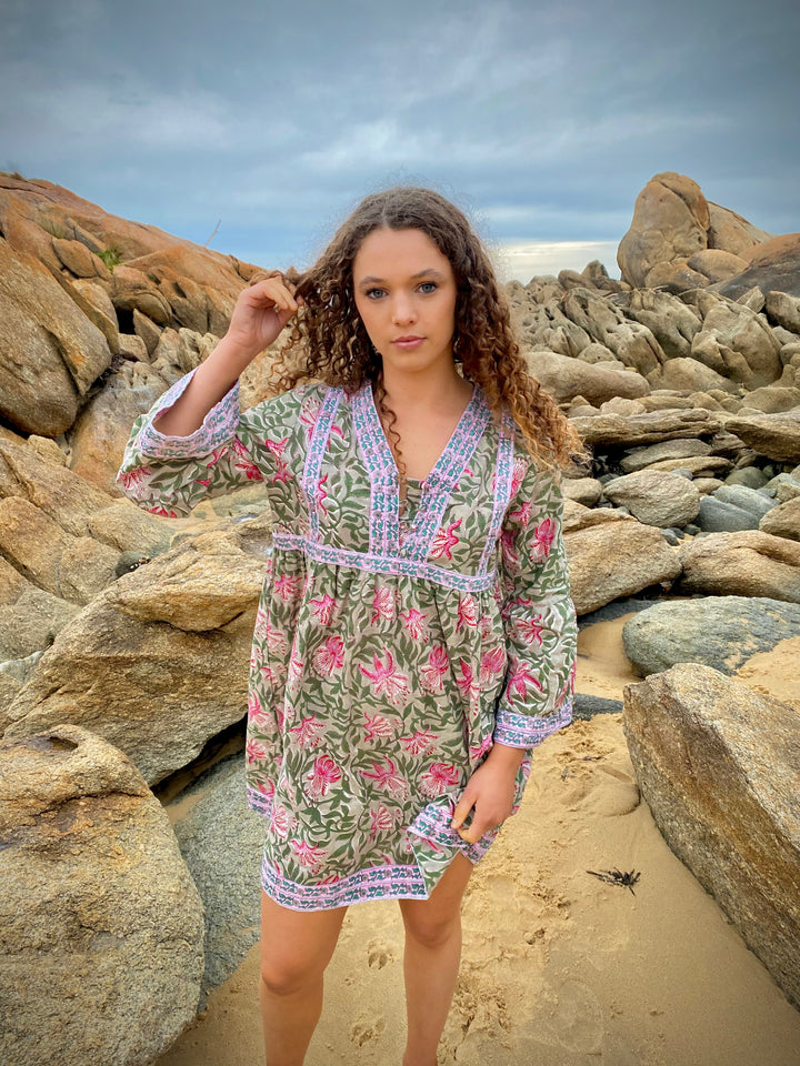 Posey Tunic ~ Fuchsia