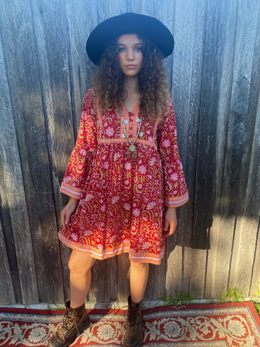 Posey Tunic ~ Red
