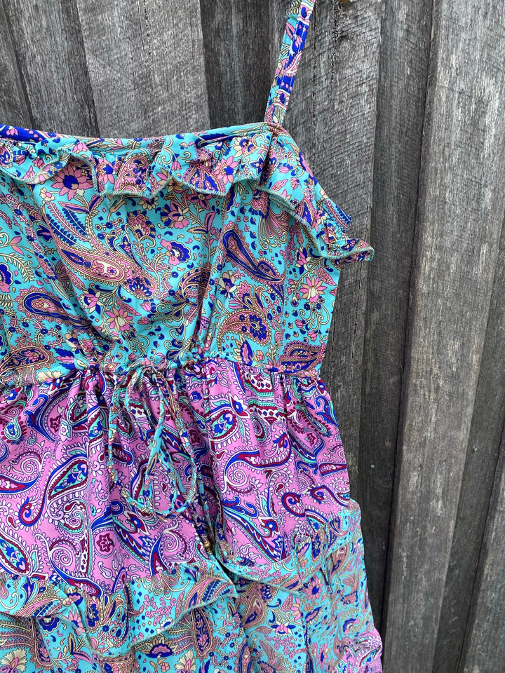 *Sample* Rainbow Dress ~ Blue