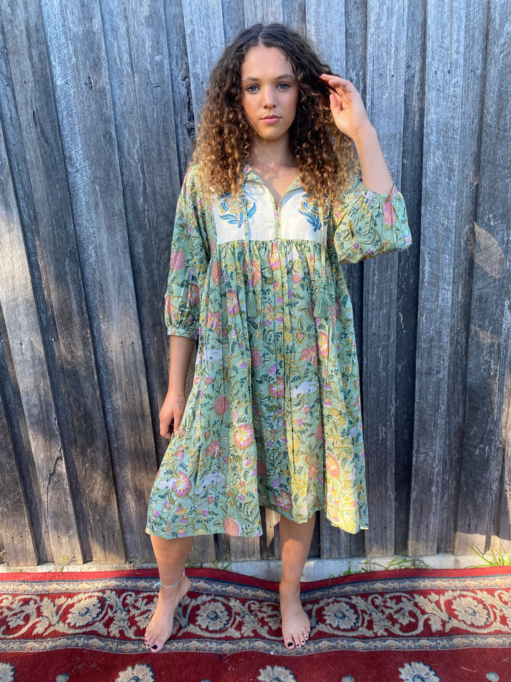 Lilly Dress ~ Moss