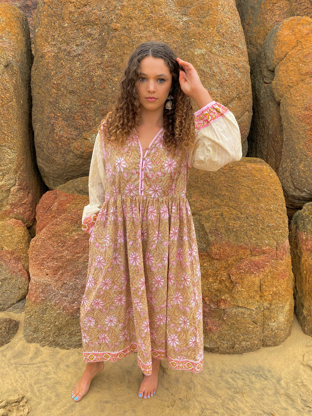 Banksia Dress ~ Citrus