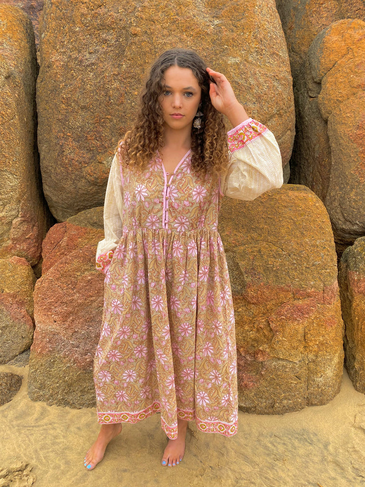 Banksia Dress ~ Citrus