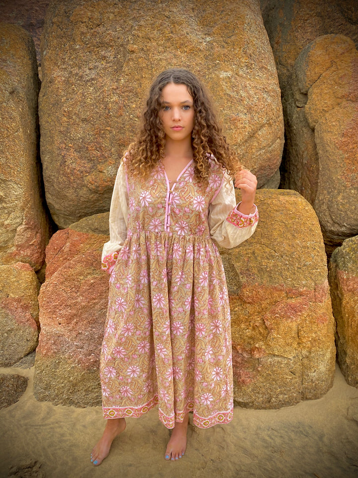 Banksia Dress ~ Citrus
