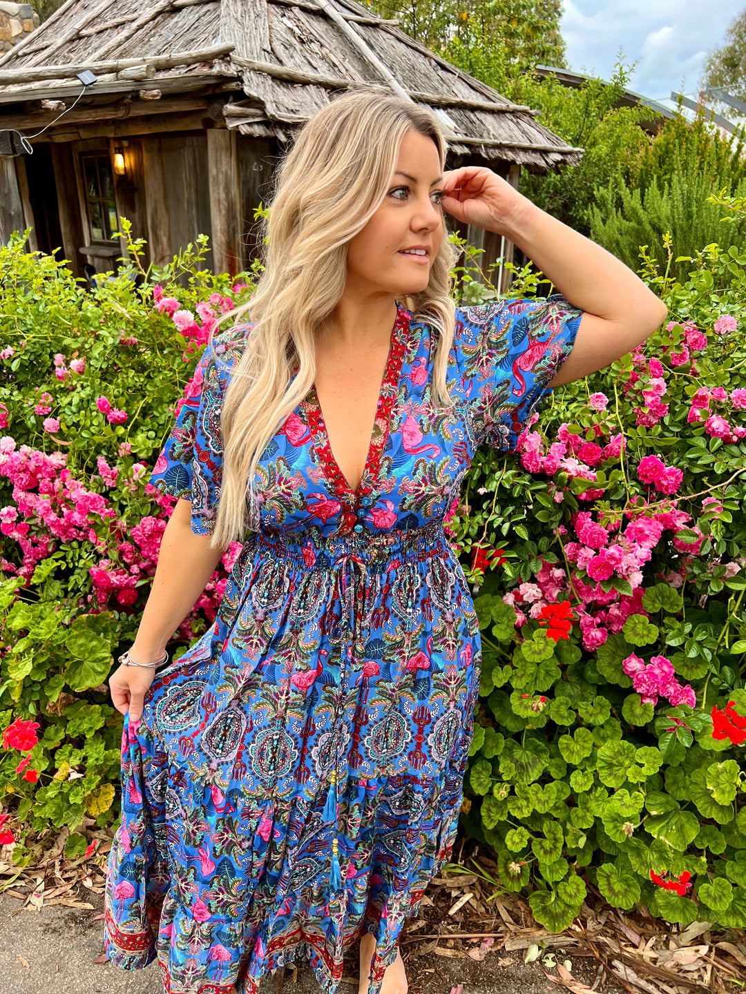 Flamingo Dress