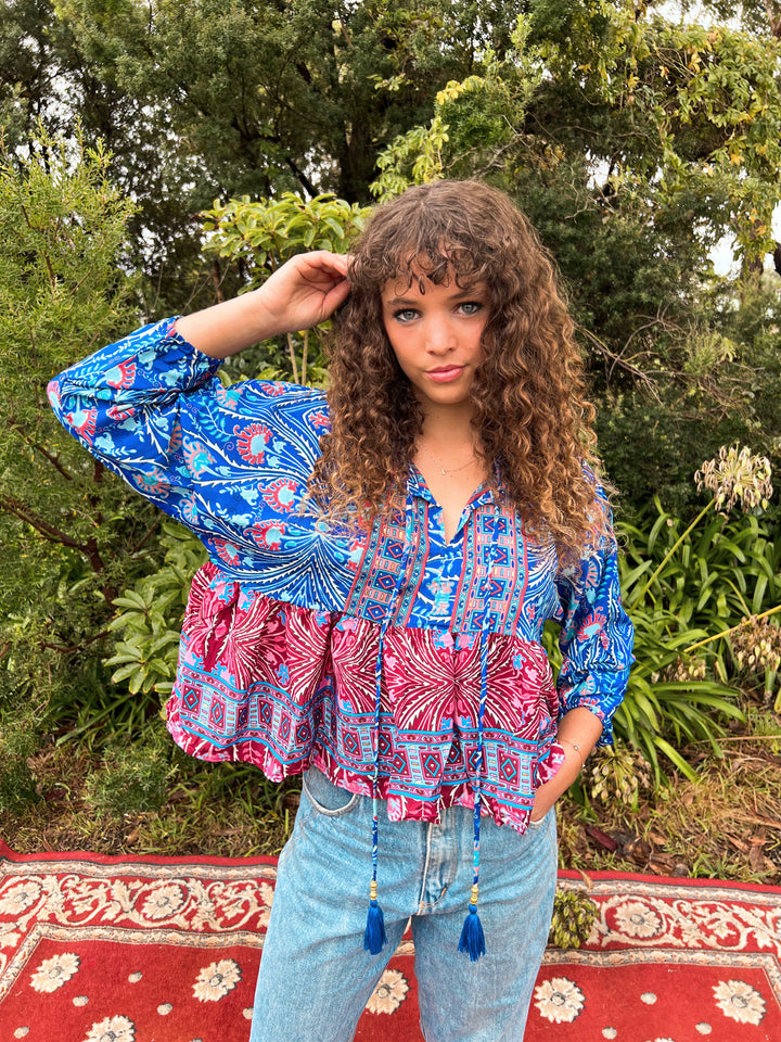 Lu Lu blouse - Violet