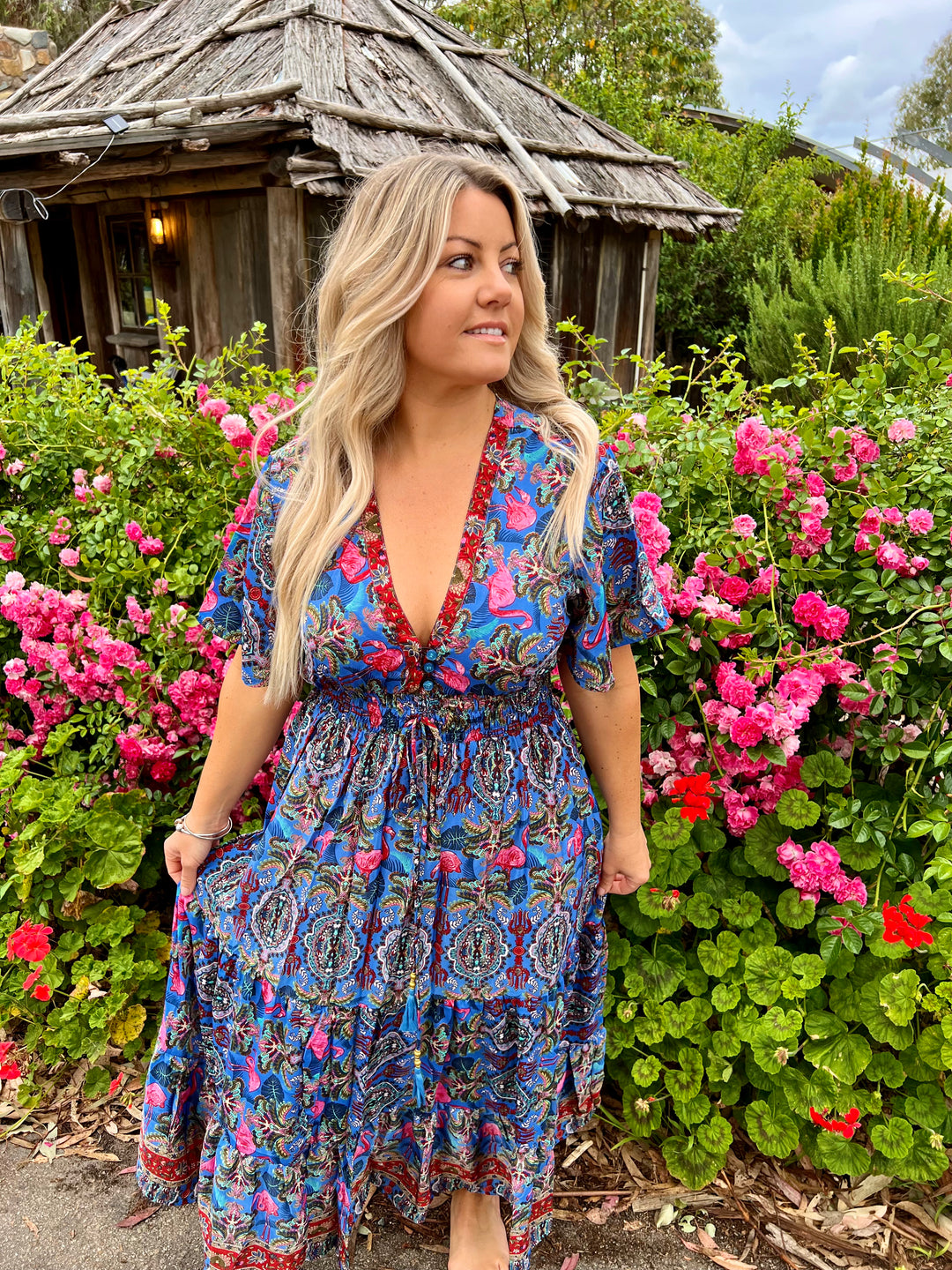 Flamingo Dress