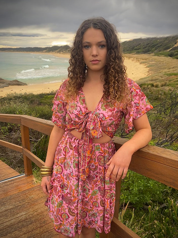 Ziggy Dress ~ Pink