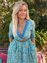 Load image into Gallery viewer, Sienna Dress ~ Turquoise
