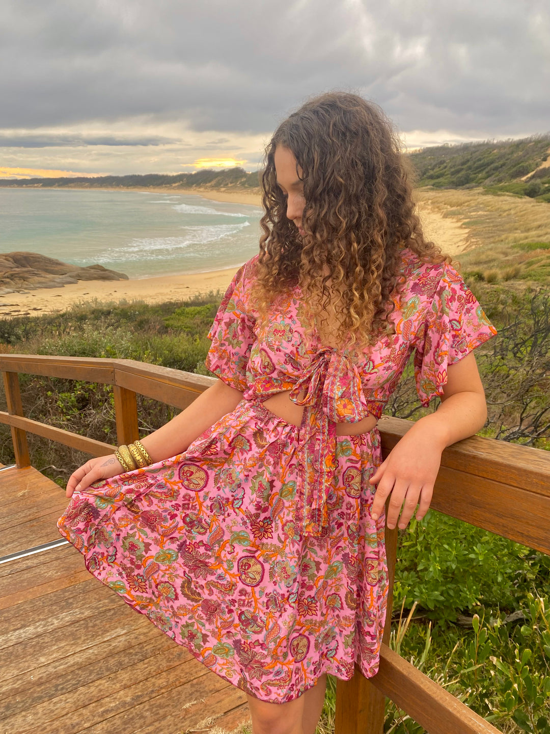 Ziggy Dress ~ Pink
