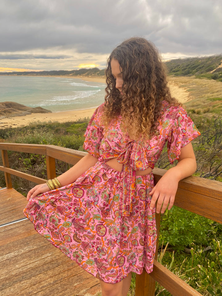 Ziggy Dress ~ Pink