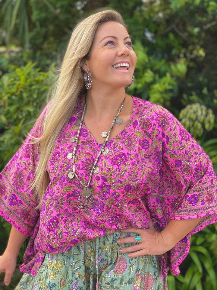 Frangipani Blouse