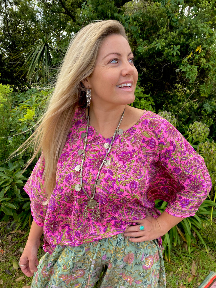 Frangipani Blouse