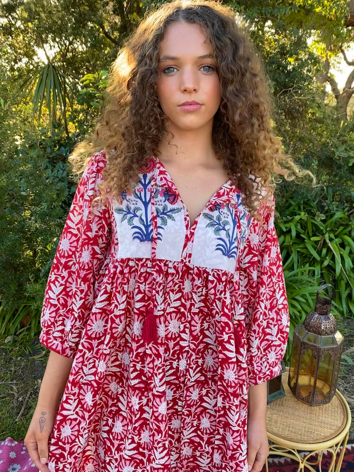 Lilly Dress ~ Rouge