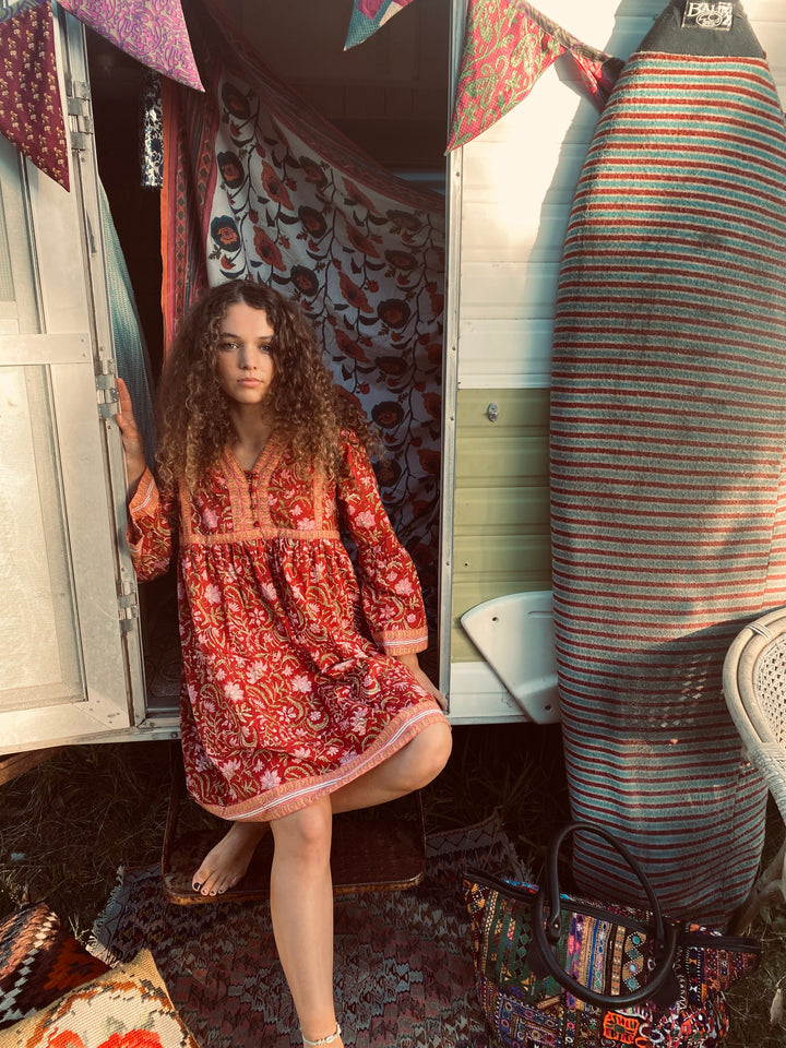 Posey Tunic ~ Red